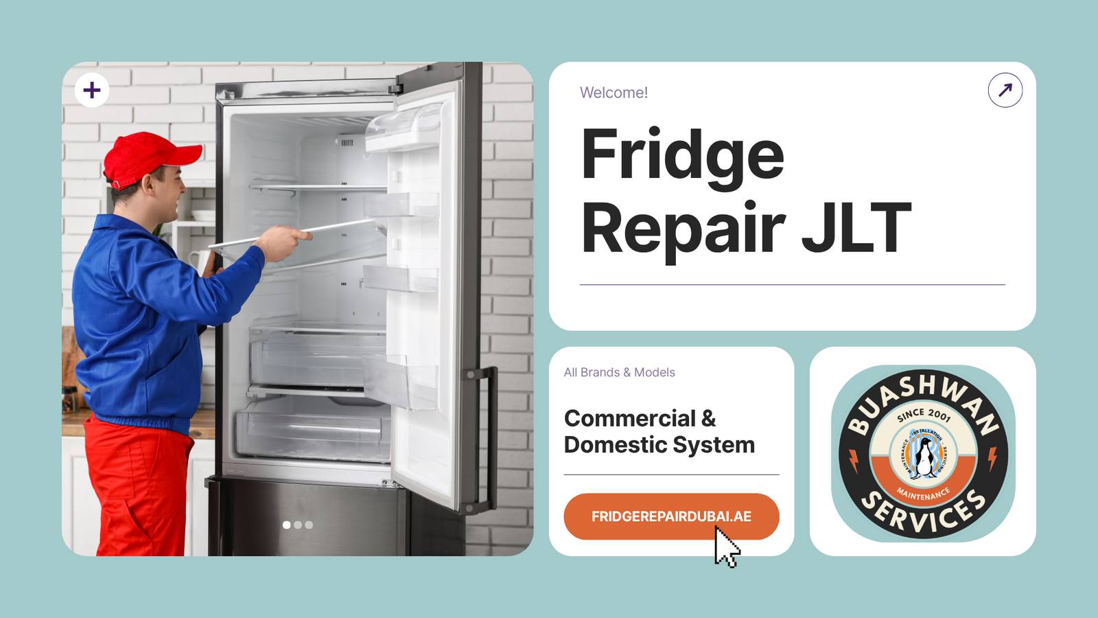 Fridge Repair JLT (Jumeirah Lake Towers)